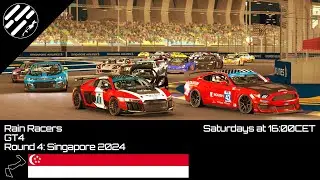Rain Racers | GT4 World Series | Race 4 Singapore