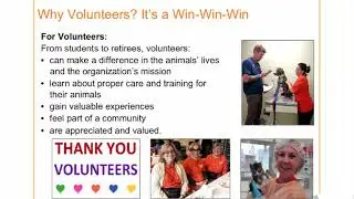 Animal Shelter Volunteer Management - conference recording