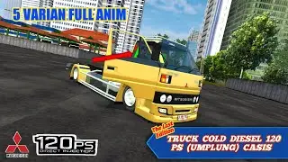TRUCK UMPLUNG EDISI TERAKHIR | Mod Bussid Truck Cold Diesel 120PS FULL ANIMASI (BUSSID UPDATE 3.4?)