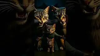 Love Stronger Than Fear 🐱⚔️ | Samurai Cat #SamuraiCat #AICat #AIAnimation #CatStory #shortyoutube