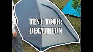 TENT TOUR: DECATHLON MH100 CAMPING TENT | Mt. Kan-irag Camping