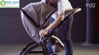 Egg pram: Features and demonstration as single and as double