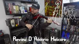 Probando las cuerdas D&acute;Addario Helicore