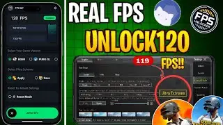 4.1Update In FPS UNLOCKER 🔥|HOW TO UNLOCK 120/90 FPS IN BGMI | HOW TO UNLOCK 120 FPS IN PUBGM/BGMI 😍
