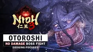 Nioh 3 - Otoroshi Boss Fight (No Damage)