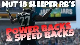 MADDEN 18 BUDGET BEAST RB'S! BEST CHEAP SLEEPER RUNNING BACKS IN MUT ULTIMATE TEAM