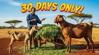 Kenyan Farmers’ SECRET Feed That Doubles Goat Weight in 30 Days! 🐐💥