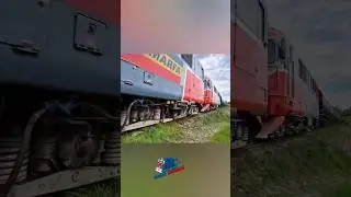 DA-701 + DA-1185 + DA-1129(pusher) CFR Marfa #freighttrains #dieseltrain #railfan  #romania #train