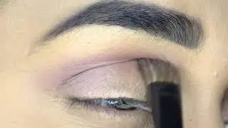 Mauve eye makeup with blue liner.*ALSENA LOPES*