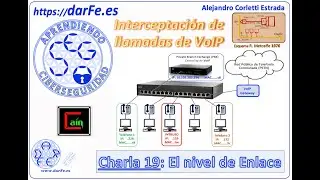 🌐 Interceptación de VoIP (El nivel de Enlace) - Aprendiendo Ciberseguridad paso a paso - Charla 19