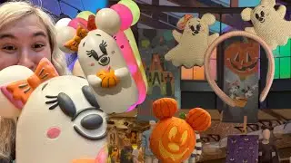 Cute Ghosts Galore! Halloween 2025 Merch has officially hit Disney World! Pumpkins, Pooh Bear & More