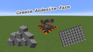 Minecraft Create Mod: Andesite Farm Tutorial