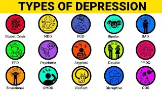 Every Type of Depression in 8 Minutes | Paint Explainer