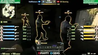 Лучшие моменты CS GO CEVO Gfinity C9