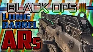 LONG BARREL ASSAULT RIFLES! - BEST ATTACHMENT - BO3 TIPS - (COD BO3 MP)