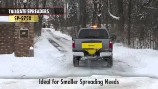 SnowEx SP-575 salt and grit spreader