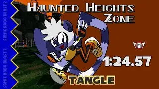 SRB2 v2.2.13 - Haunted Heights Zone in 1:24.57 (Tangle)