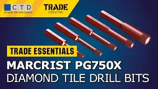 Marcrist PG750X Dry Diamond Tile Drill Bits