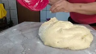 PÃO DE ARROZ COZIDO FEITO COM FERMENTO DE LITRO 