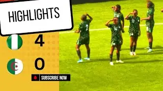 NIGERIA VS ALGERIA(4-0)-U17 WORLD CUP QUALIFIERS-GOALS&HIGHLIGHTS