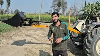 Tractor back mannual loader(7668020802,8375840427) मिटटी,रेता भरने का यंत्र Jitendra kasana(backhoe)