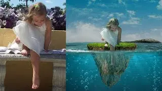 Girl's Island | Photoshop Manipulation | Photoshop Tutorial