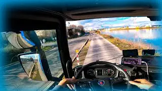 POV Truck Driving in France
