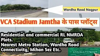 Wardha Road Properties Nagpur|Premium Residential and commercial Plots in Jamtha Near VCA Stadium|