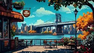 Cafe Dream 🍂 Lofi Seaside Cafe ☕ Lofi chill beats Hip Hop Music🎶 For Study / Work / Relax