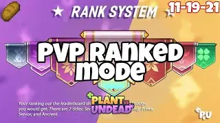 Ranked mode sa PVP!! | PVU | Plant vs Undead Updates