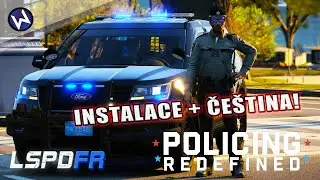 LSPDFR – Instalace a ukázka Policing Redefined | Moderní ovládání posil a kolegů