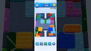 Color Block Jam level 47, 48 easy solution 