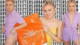 URBAN OUTFITTERS HAUL / SUMMER HOLIDAY &  FESTIVAL TRY ON / 21 BUTTONS /AD