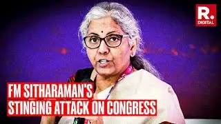 FM Sitharaman Launches Scathing Attack On Congress In Parliament