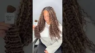 Bohemian - Full (Deep Wave HUMAN HAIR) (Size:Medium, Length: Mid-Back) 🤎 #braids #bohobraids