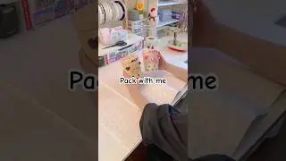 Order Packing ✨ASMR✨ Pack with me #shorts