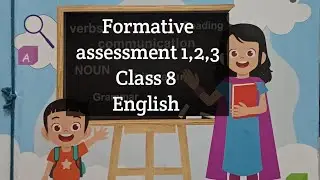 Prakhar English 8th Formative Assessment 1,2,3 Solution/Ashok sir