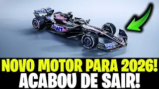 VEJA AGORA! ALPINE LIGA CARRO DE 2026 PELA PRIMEIRA VEZ! &Uacute;LTIMAS NOT&Iacute;CIAS DA F1 HOJE!