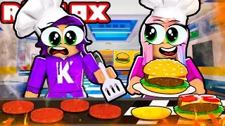 Мы работали в Cook Burgers! 🍔 | Roblox