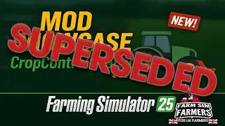 Mod Showcase: CropControlOverride | FS25 | Disable Crops For New Save