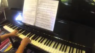 Sonatina on 3 French Folk Tunes 2nd movement by Willard Palmer | Alfred's Basic Piano lesson book 5