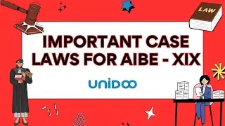 Important Case Laws for AIBE XIX | Repeated Case Laws | Exam Preparation Guide | Unidoo