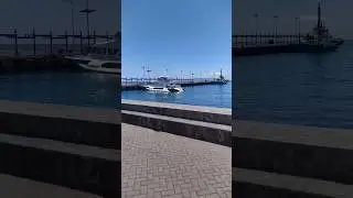 NICE weather at Port of DUMAGUETE 🛳️☀️ #travel #dumaguete #visayas #travelvlog #philippines
