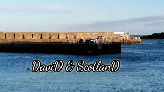 David and Scotland Stonehaven's beach#Fireball-Vikings.festival#Scotland windy day#tips#relaxation