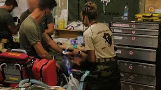 Paramedici trainen MASCAL in Maradi (Niger)/Des param&eacute;dicaux s&rsquo;entra&icirc;nent &agrave; Maradi (Niger)