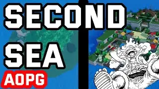 [AOPG] How to get to SECOND SEA in A One Piece Game | Roblox