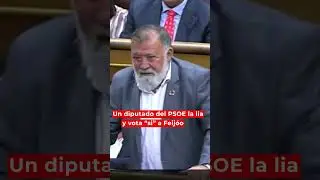 L&iacute;o en el CONGRESO: un DIPUTADO del PSOE vota s&iacute; a FEIJ&Oacute;O | Diario AS