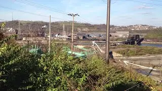 A.D. 1755 Location of Braddock's crossing the Monongahela
