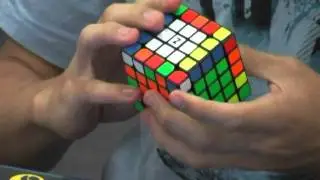 5x5 Rubik's cube former world record average: 57.94