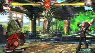 Guilty Gear Xrd REV 2 DEMO You can Fu#%#% reflect the beam Taunt as Potemkin WTF